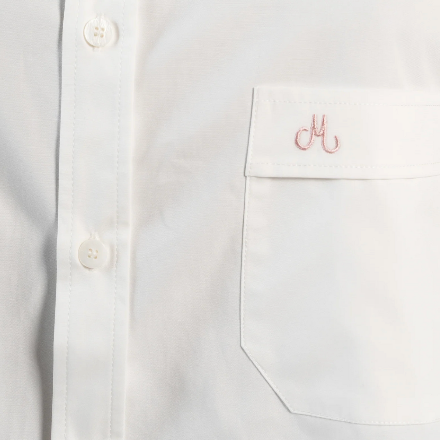 Chemise coupe droite en coton